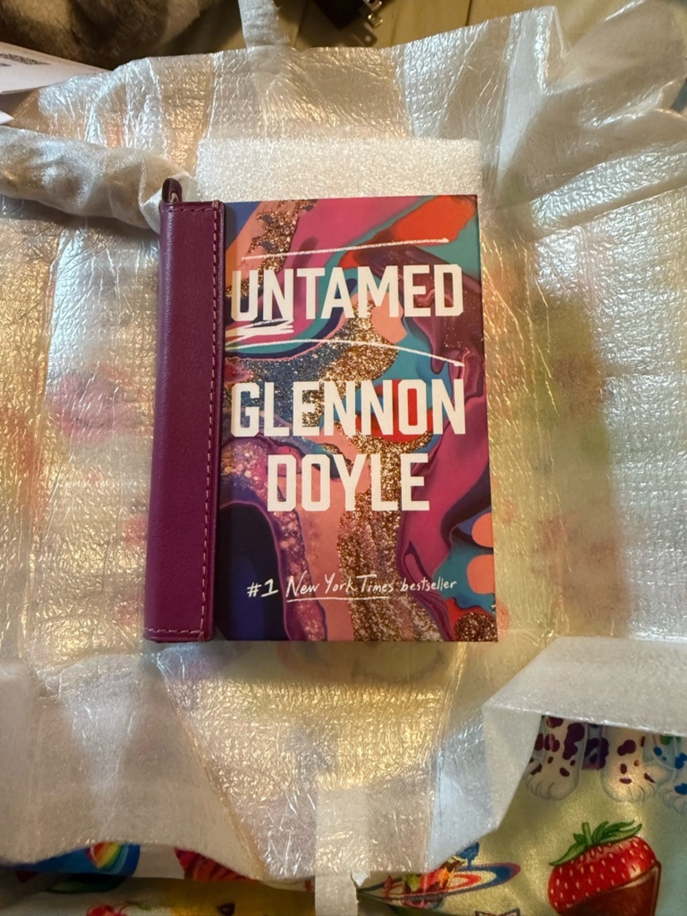 NWT Coach book keychain Untamed by Glennon Doyle.